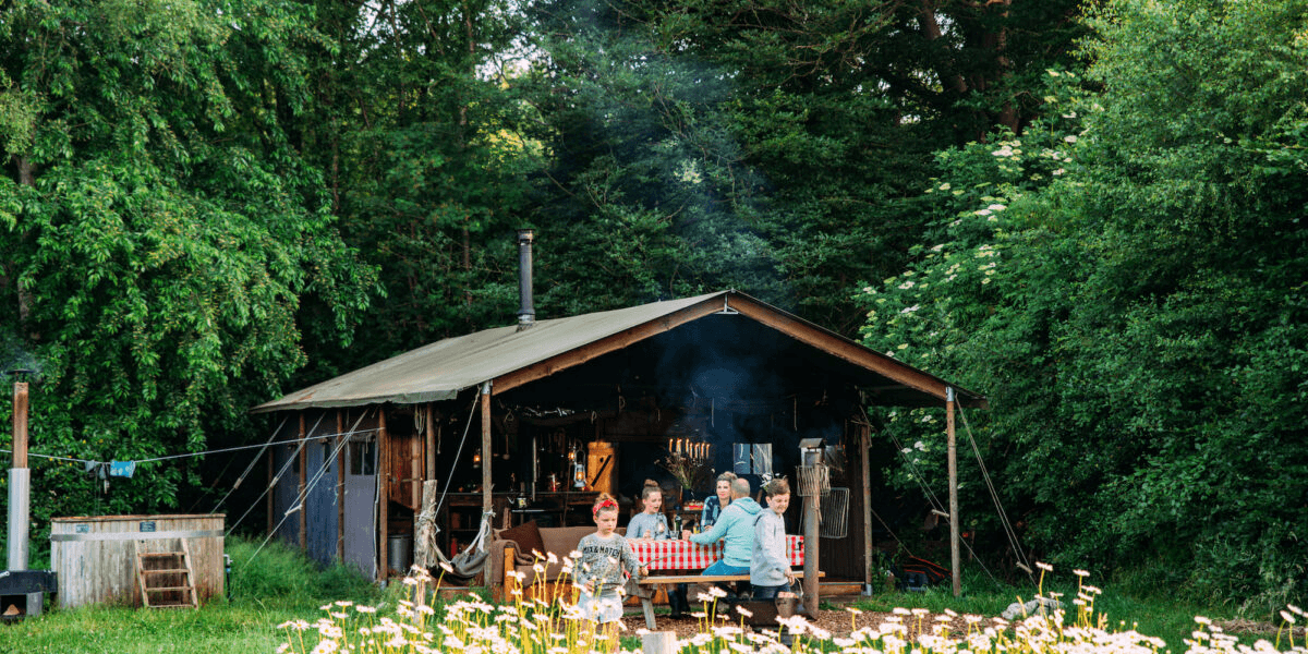 Featherdown Farm, Hertfordshire camping in luxury