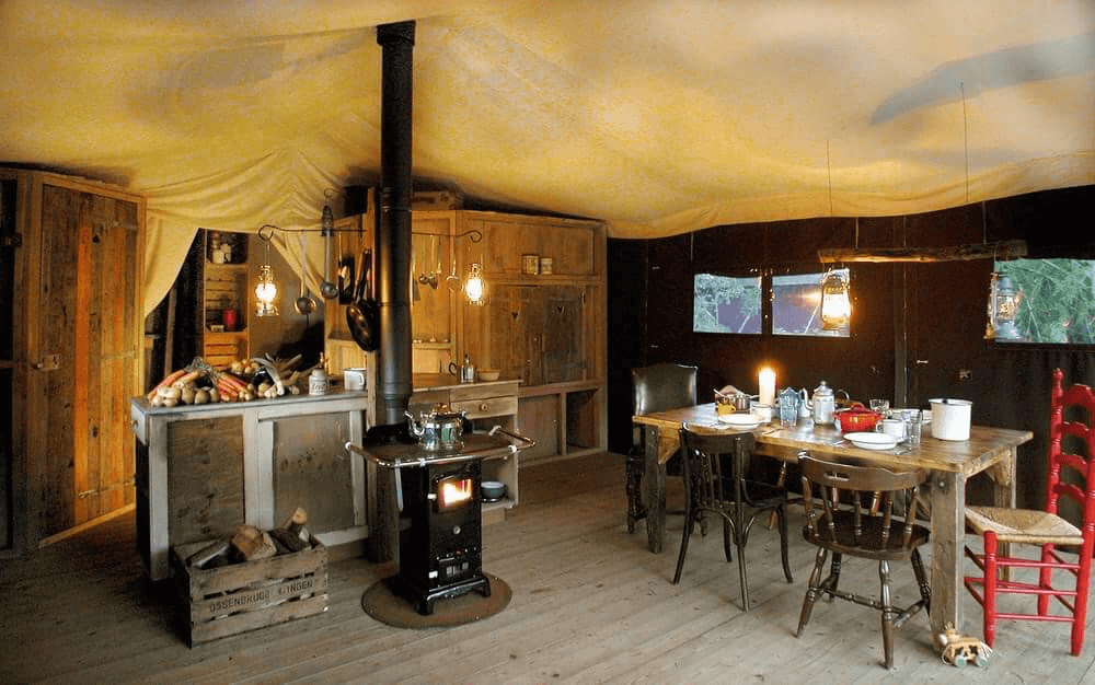 East Shilvinghampton Farm, Dorset camping in luxury