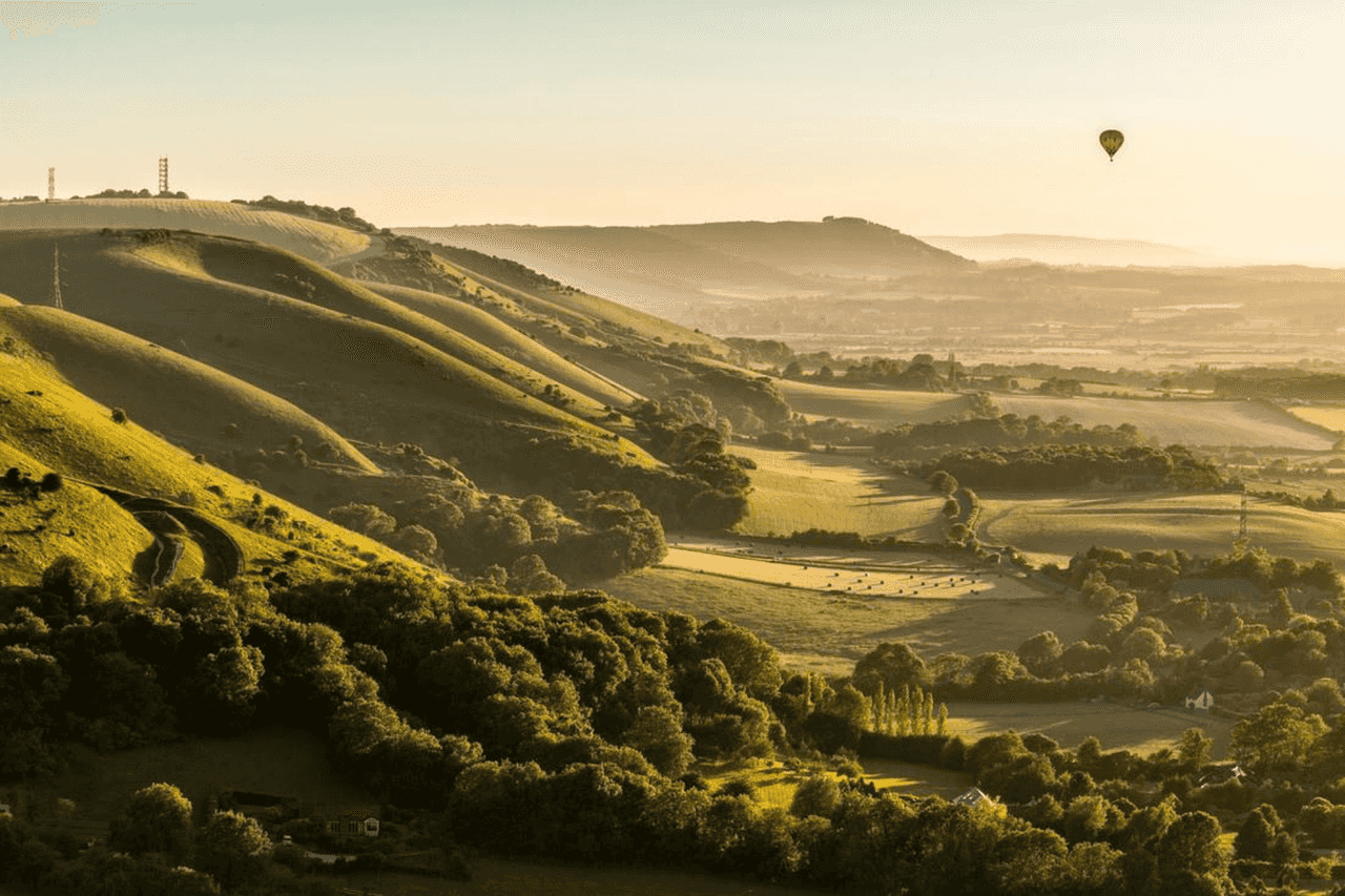 South Downs - a charming place to visit in the UK with family