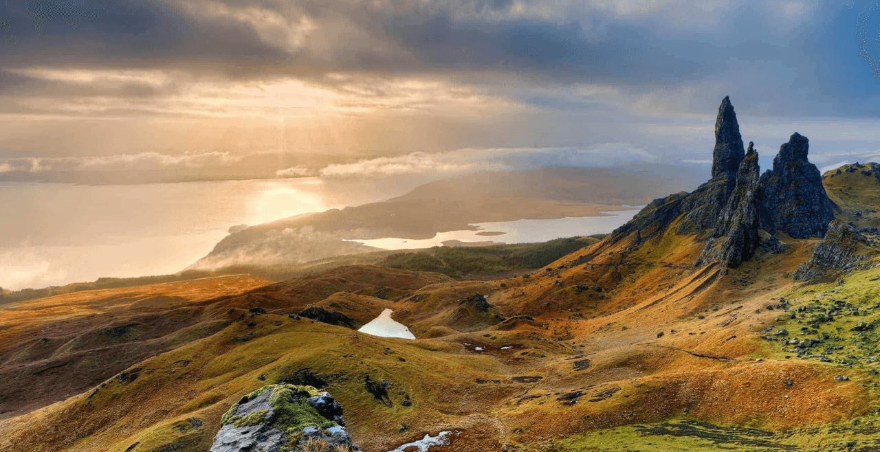 Scottish Highlands - enjoy a long road trip with family
