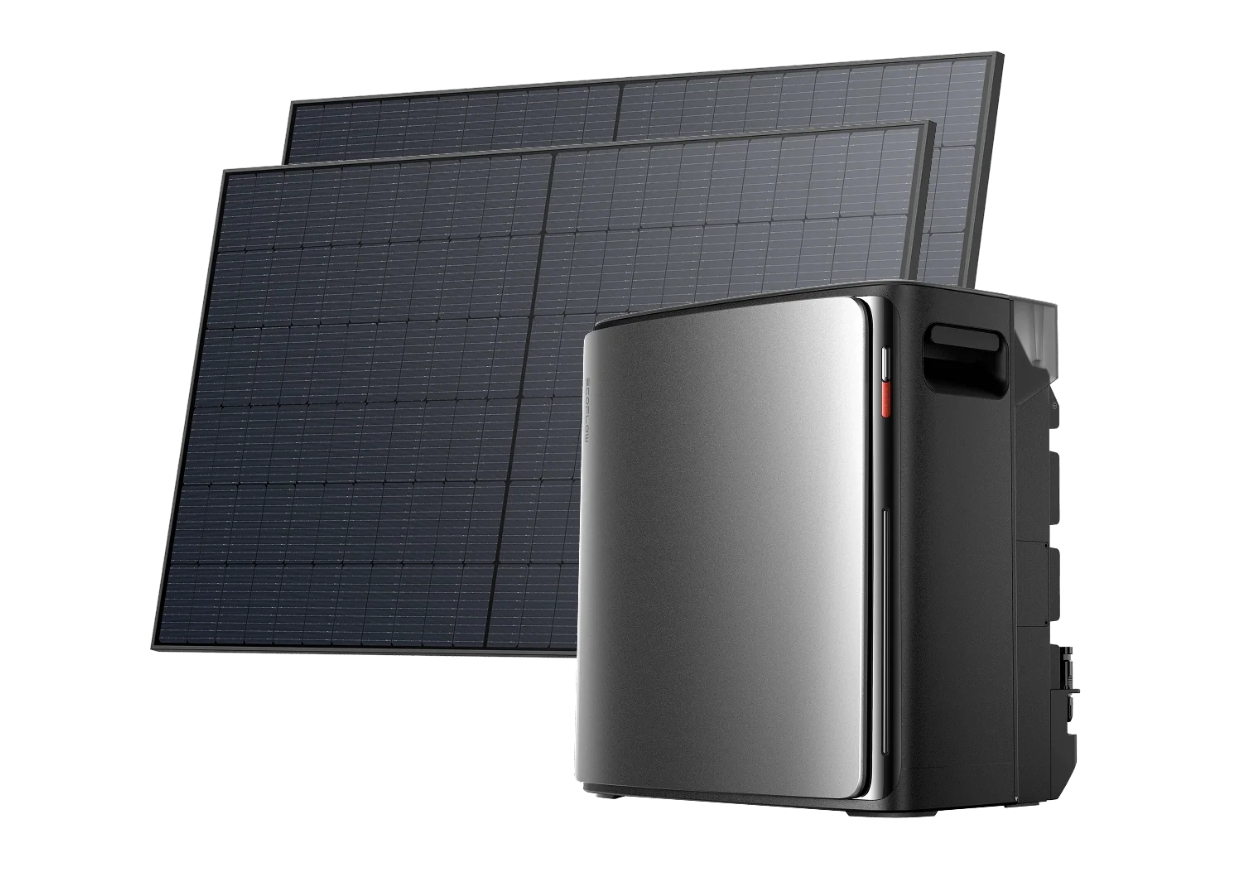 Integrated balcony solar battery kits