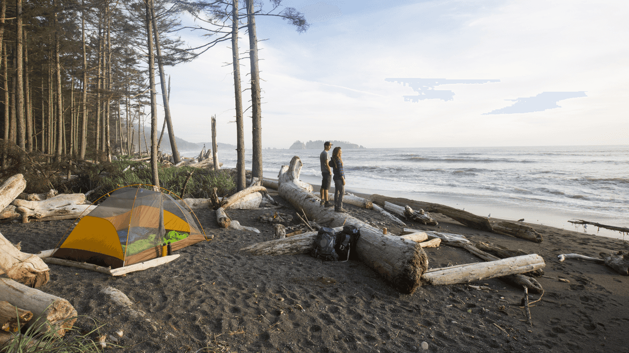 Beach Camping in the UK