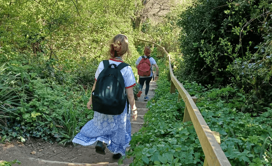 Fairlight Glen Campsite, East Sussex, England