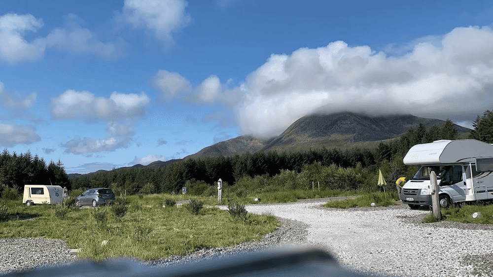 Isle of Skye campsite area