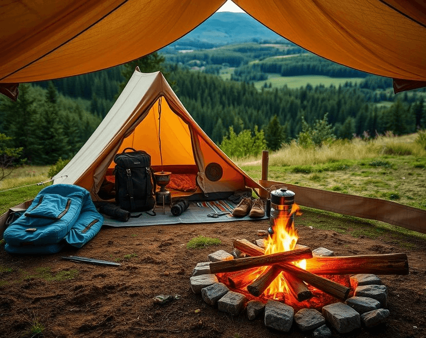 Camping gear for UK weather