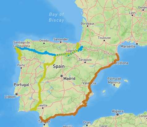  EuroVelo Routes