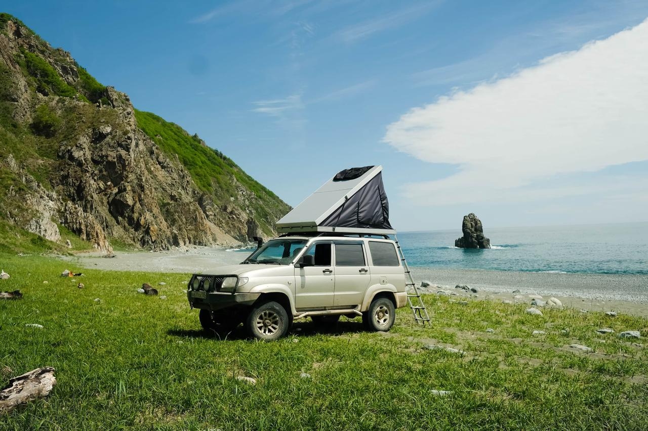 camping en bord de la Méditerranée