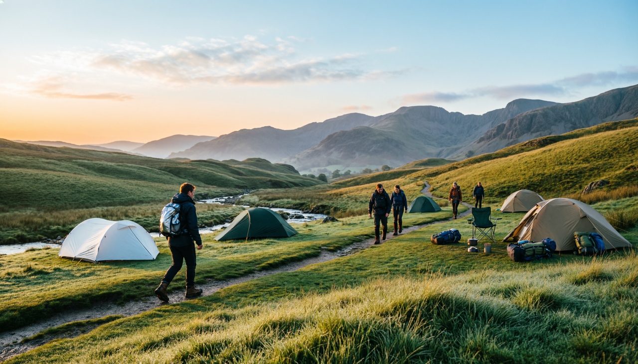 Scenic Peak District wild camping spots for outdoor travel and off-grid camping adventures