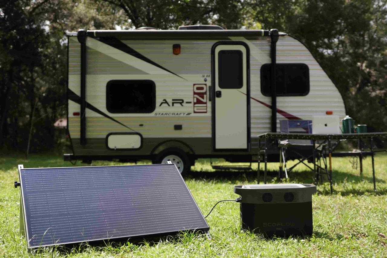 Mobile Solarlösung für Camper