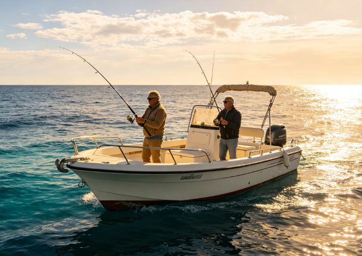 Tipos de la pesca desde embarcación