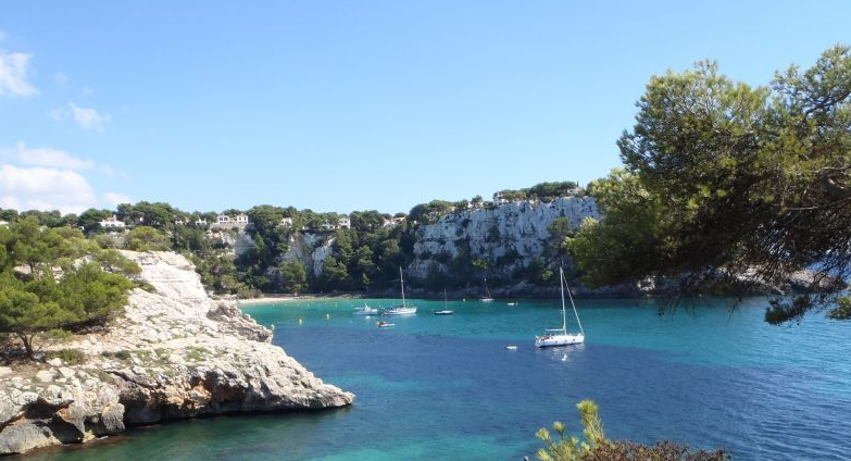 Kayak rutas por el sur de Menorca