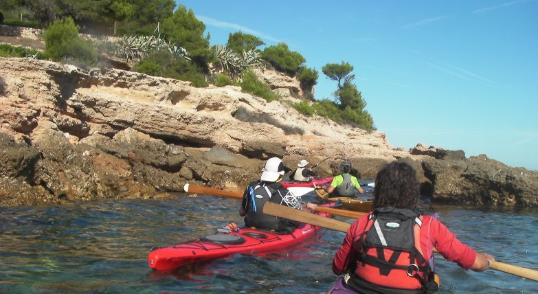 kayak rutas por L’Ampolla-L’Ametlla