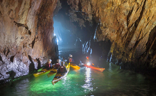 kayak rutas por La Cueva de Gispert