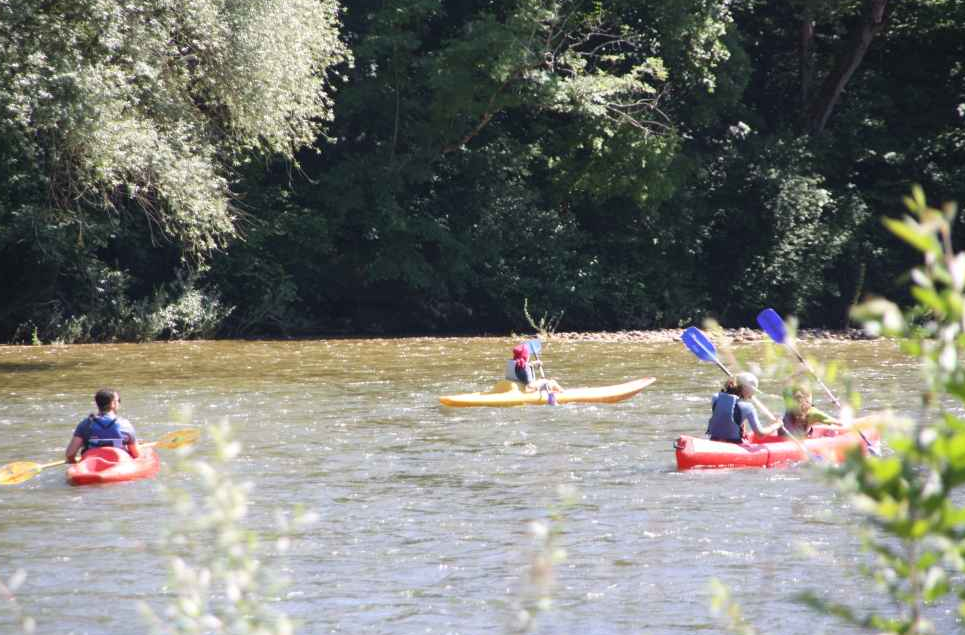 kayak rutas por Descenso del Sella