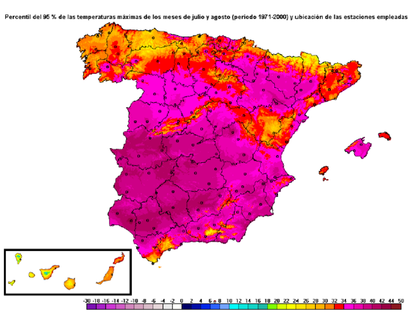 Respuesta a ola de calor España