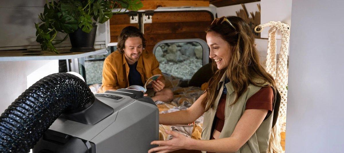 climatiseur EcoFlow camping-car