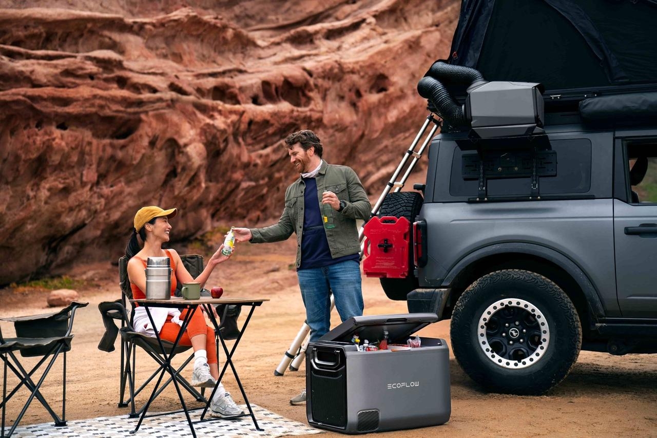 réfrigérateur EcoFlow GLACIER mobil-home compact