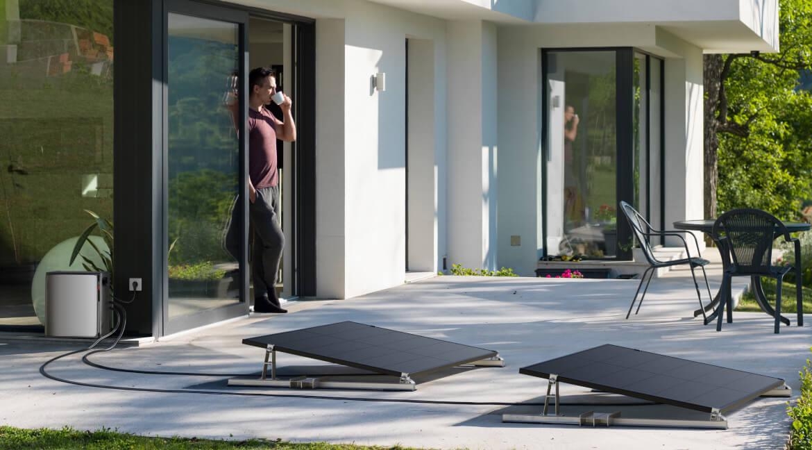 Eigenversorgung in Mehrfamilienhaus mit Solaranlage