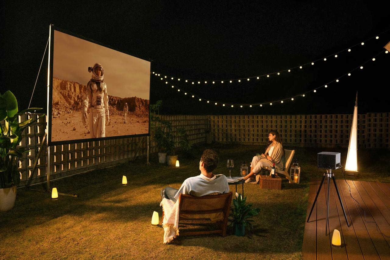 Vidéoprojecteur extérieur