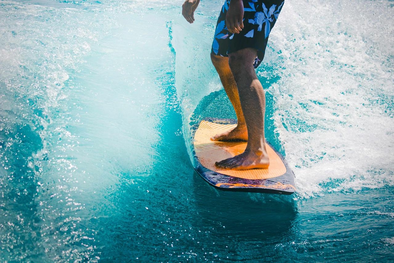 Planche de surf électrique