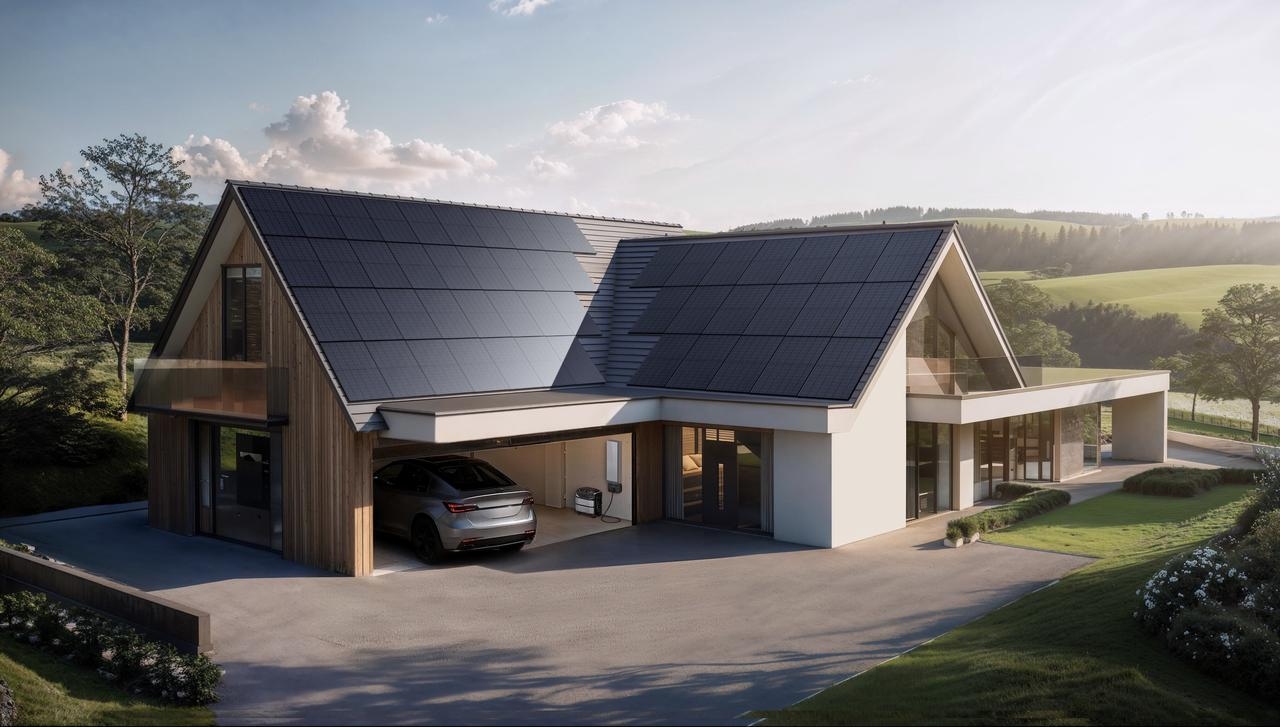Solaranlage bei Hausbau direkt mitdenken zahlt sich aus