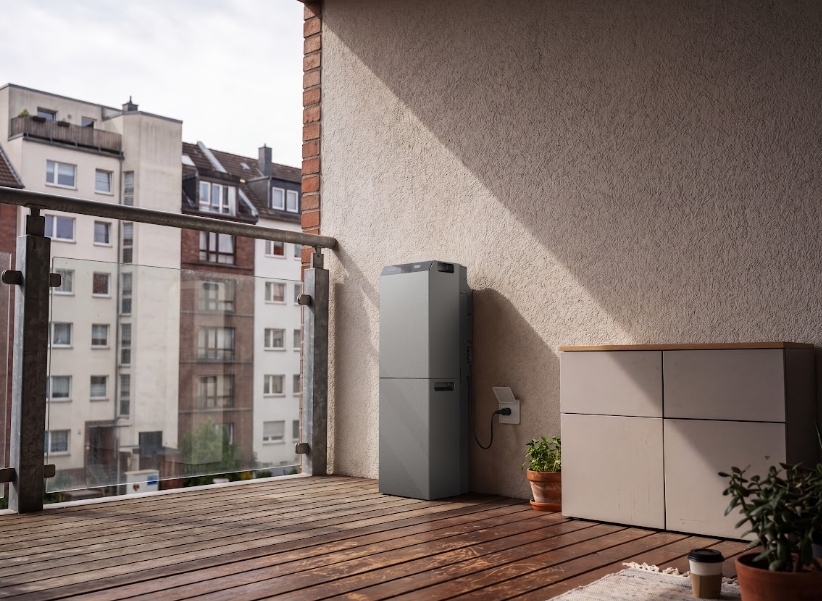 STREAM 5000 Balkonkraftwerk mit Speicher, Balkon