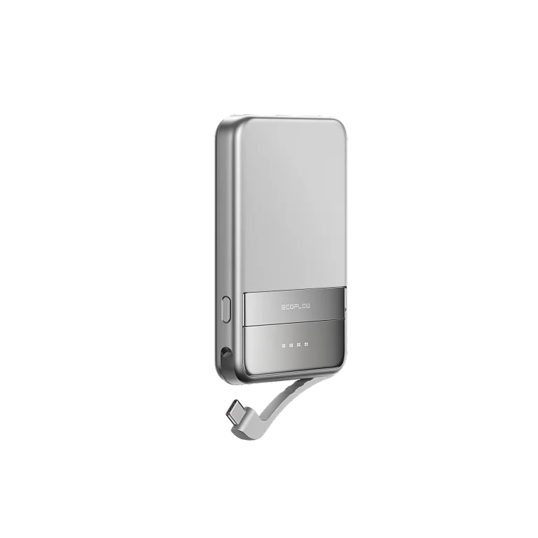 Qi2 ワイヤレス充電対応 EcoFlow RAPID Magnetic Power Bank(5,000mAh)