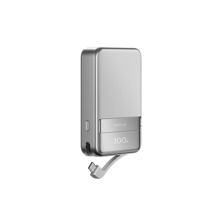 Qi2 ワイヤレス充電対応 EcoFlow RAPID Magnetic Power Bank(10,000mAh)